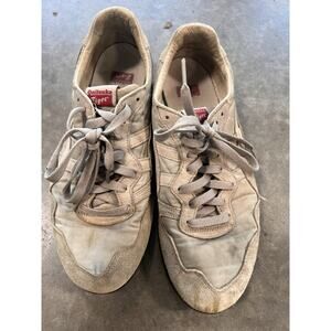 ASICS Onitsuka Tiger Serrano Shoes Sneakers Mens Size 9.5 Gray D109K Lace Up